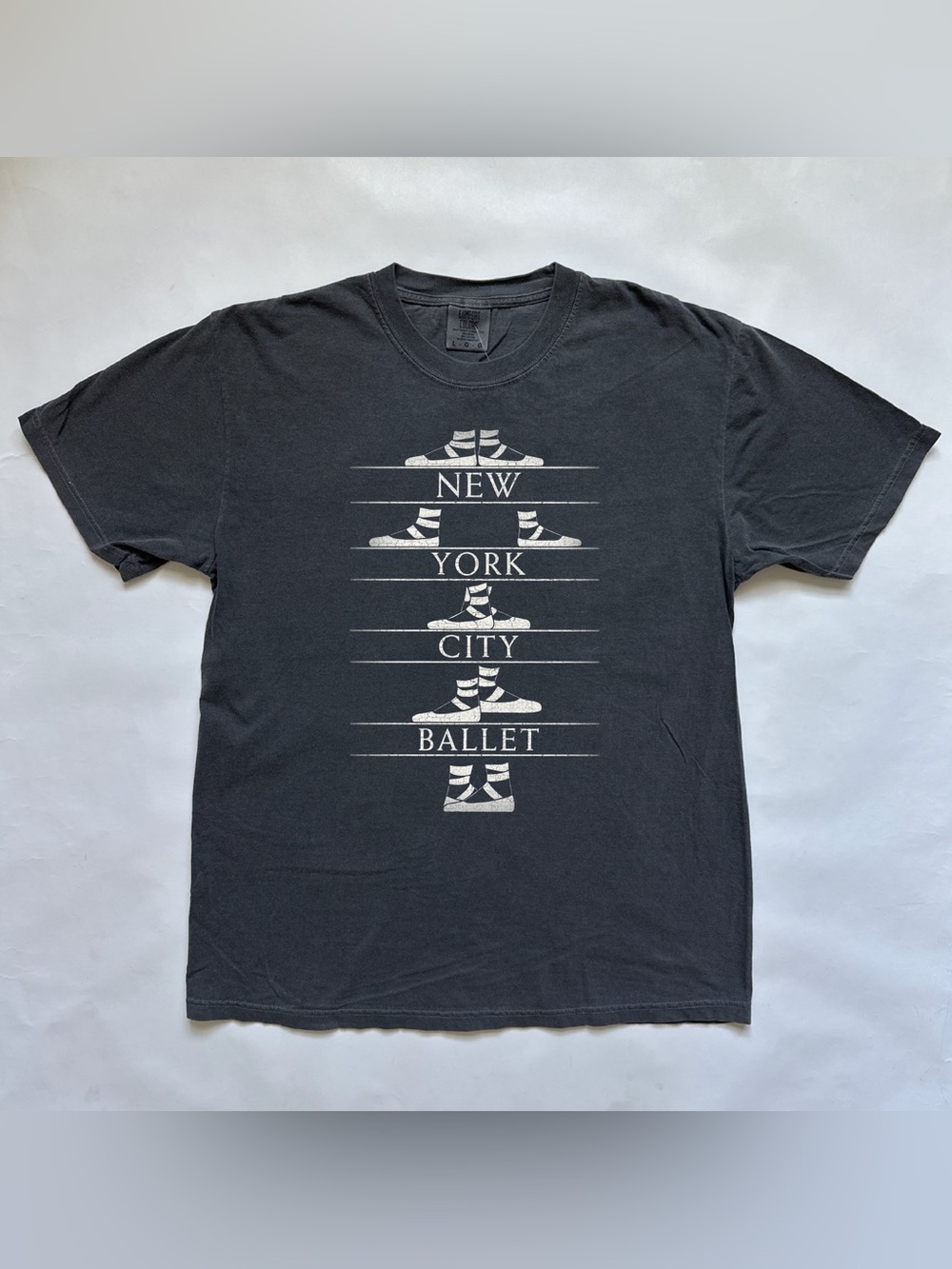 New York City Ballet dance art tee minimalist souvenir shirt western americana t